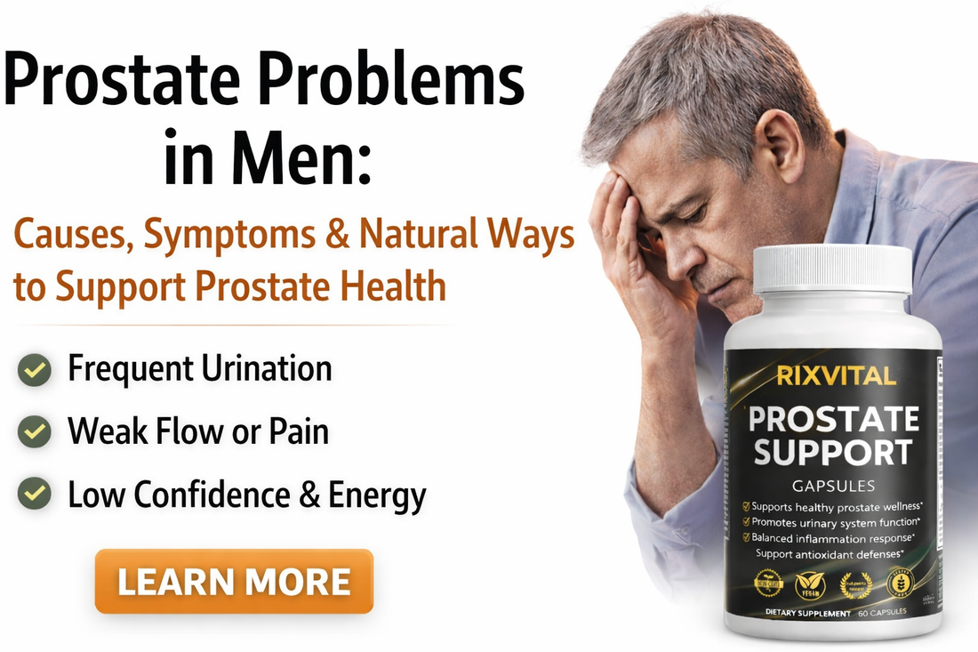 The Truth About Prostate Health: Signs, Risks & How to Take Control Naturally