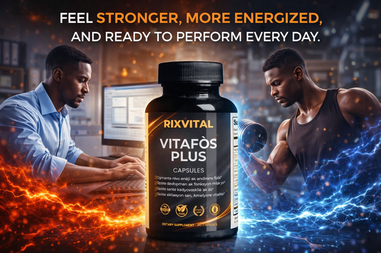 Struggling with Energy and Performance? Rixvital Vitafos Plus Is the Upgrade You Need