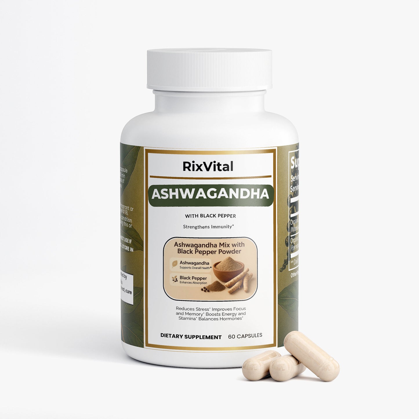 Rixvital Ashwagandha/Black Pepper