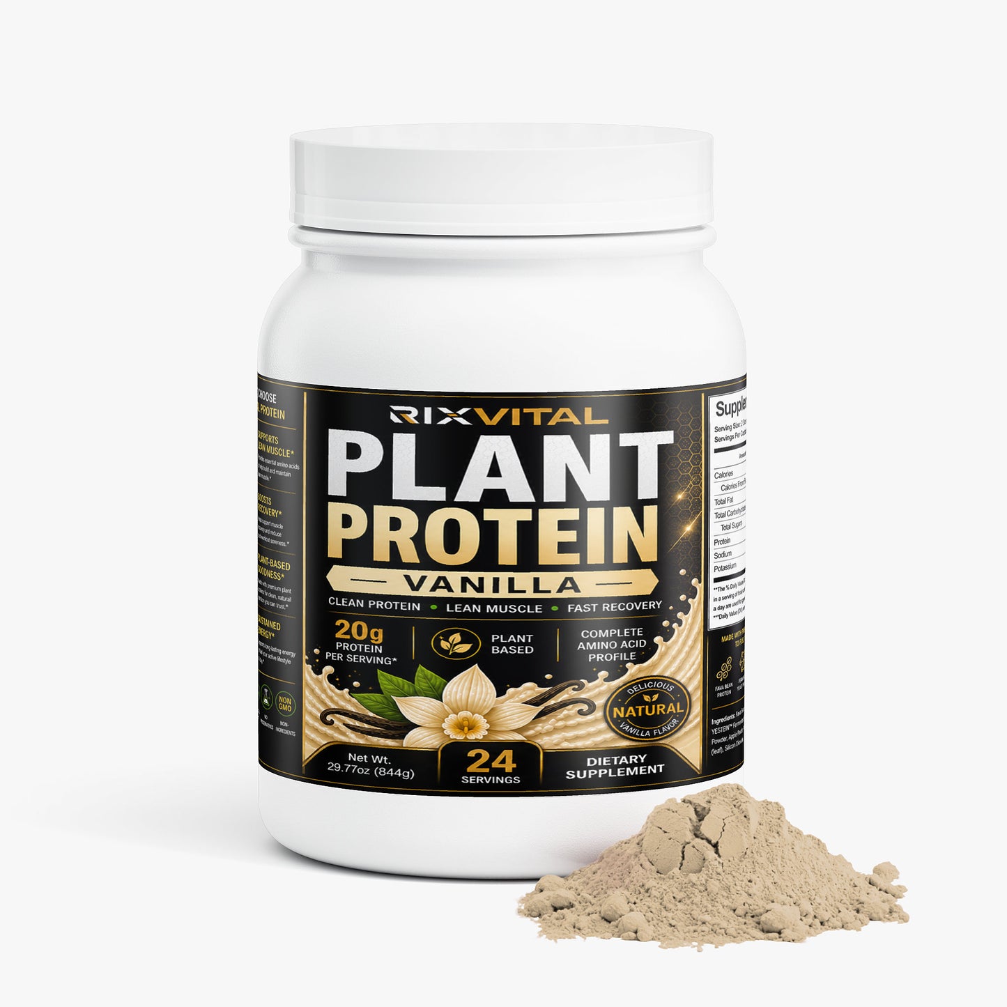 Rixvital Plant Protein (Vanilla)