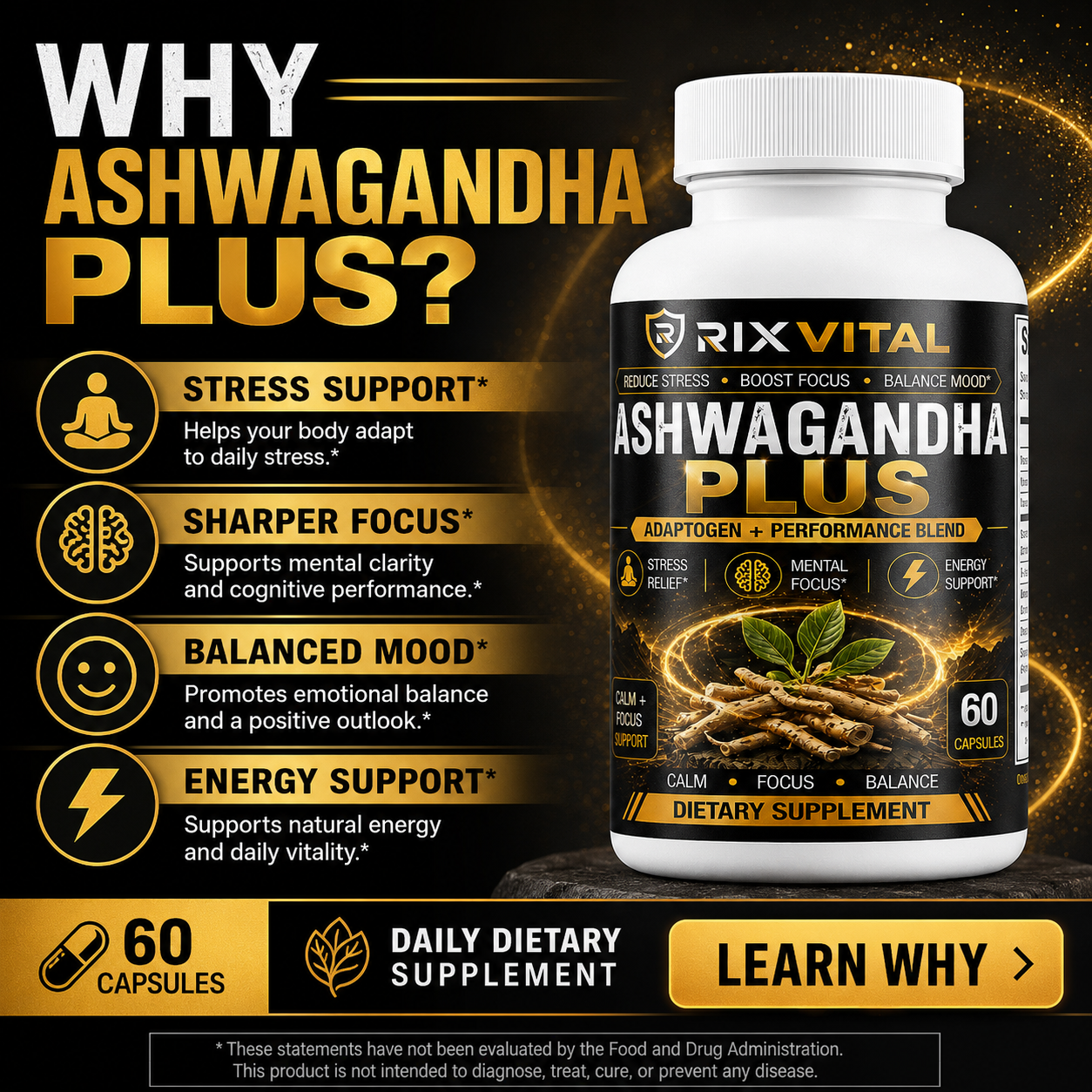 Rixvital Ashwagandha Plus