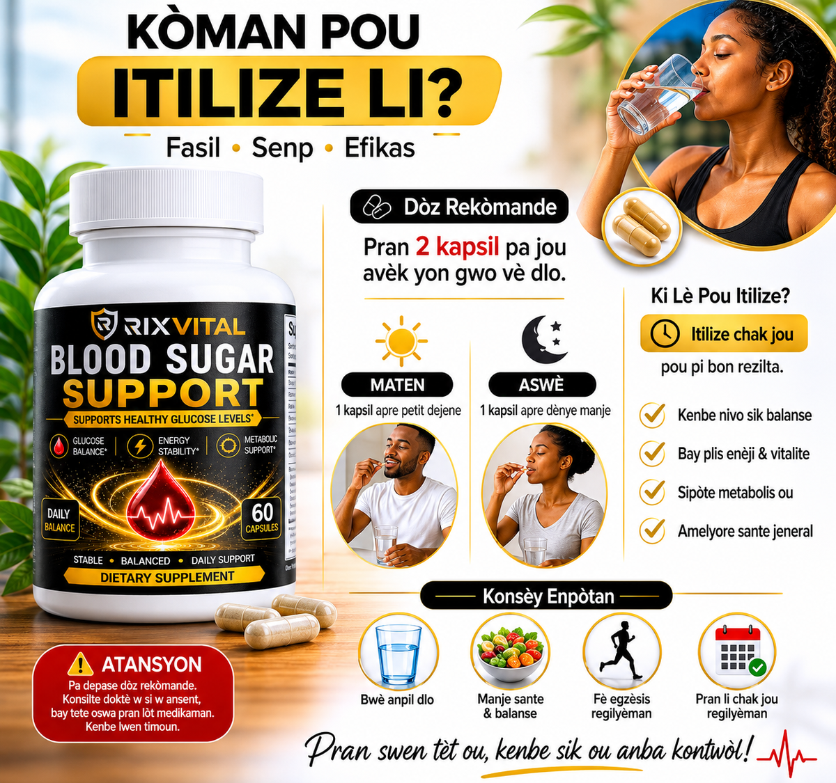 Rixvital Vitafòs Plus supplement bottle