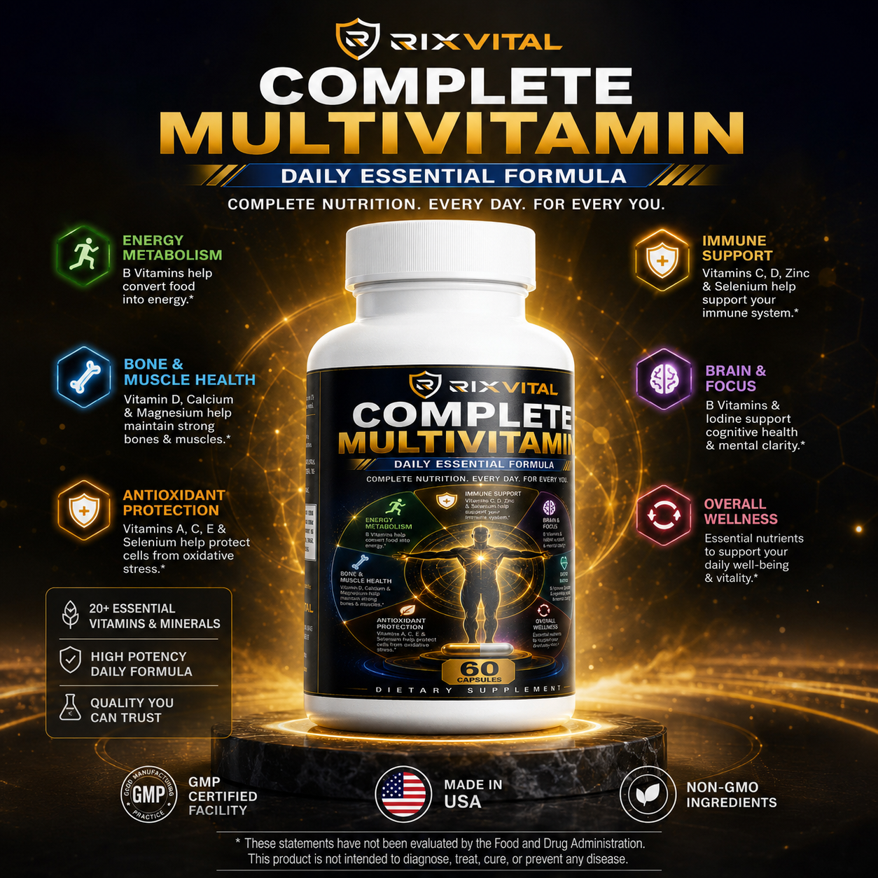 Rixvital Complete Multivitamin