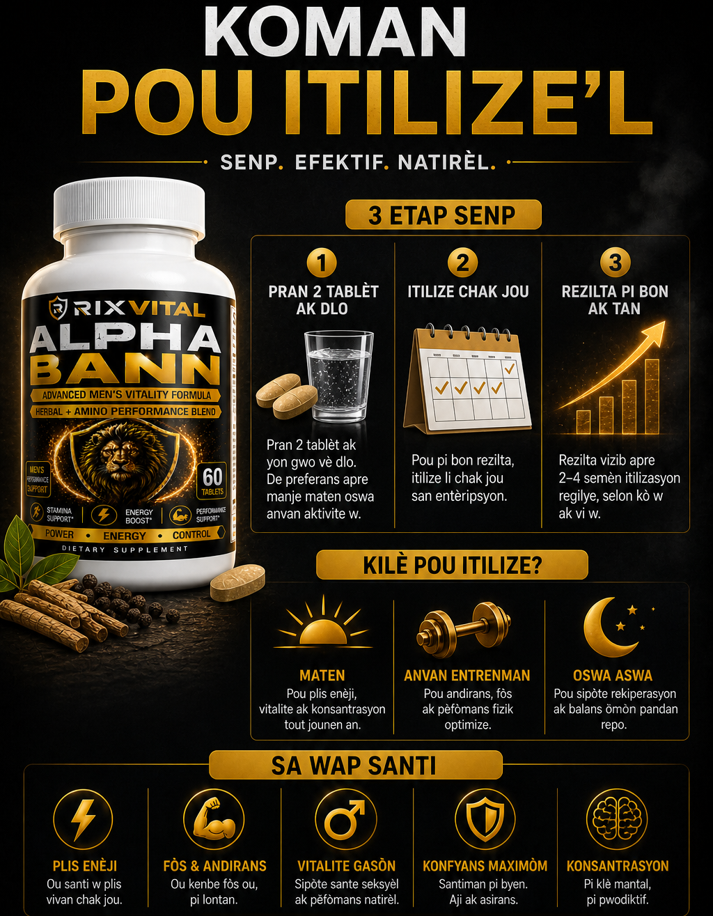 Rixvital Vitafòs Plus supplement bottle