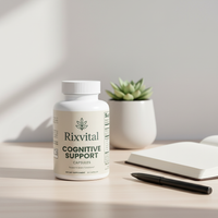 Cognitive Support supplement in a modern wellness setting