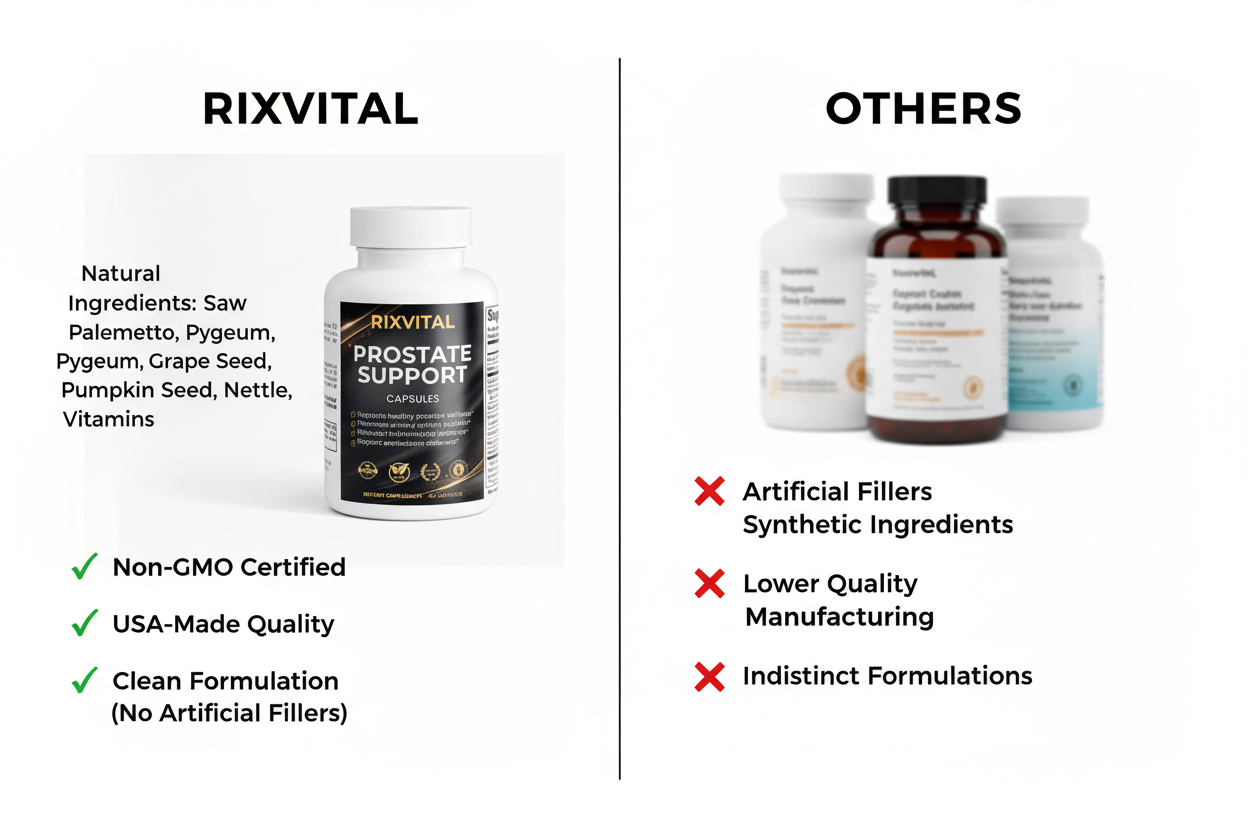 Rixvital vs Others Split Screen