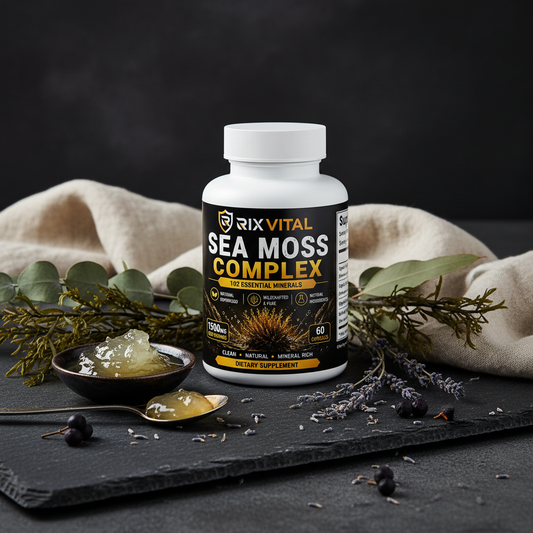 Sea Moss - Dark Moody Editorial